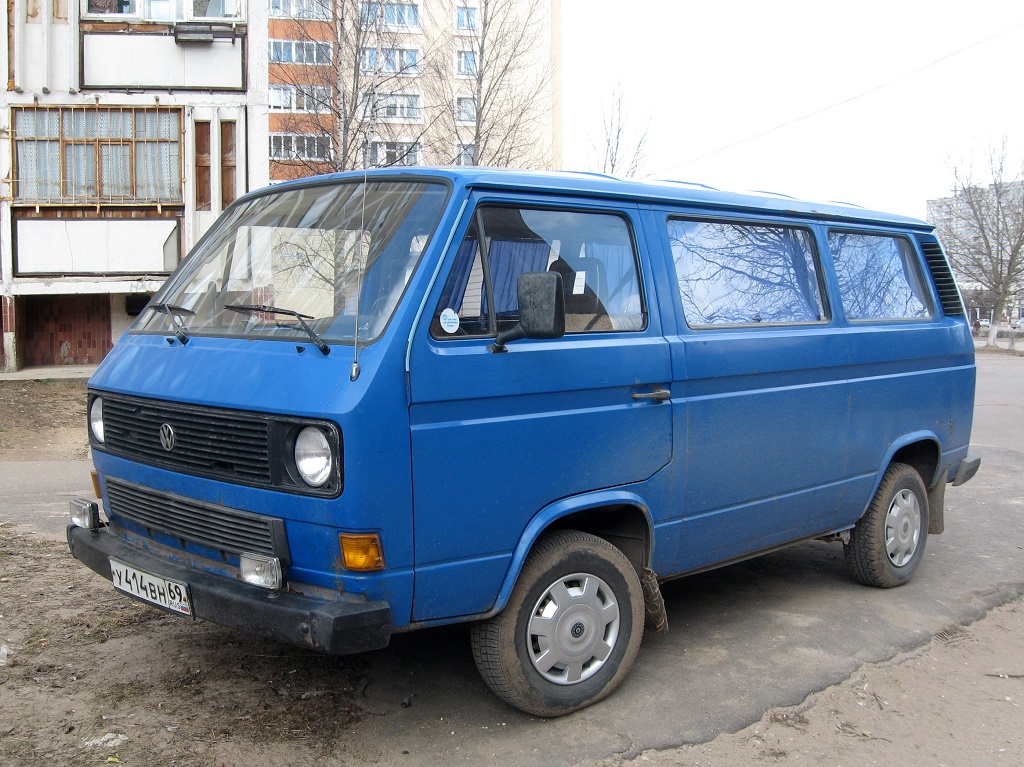 Тверская область, № У 414 ВН 69 — Volkswagen Typ 2 (Т3) '79-92