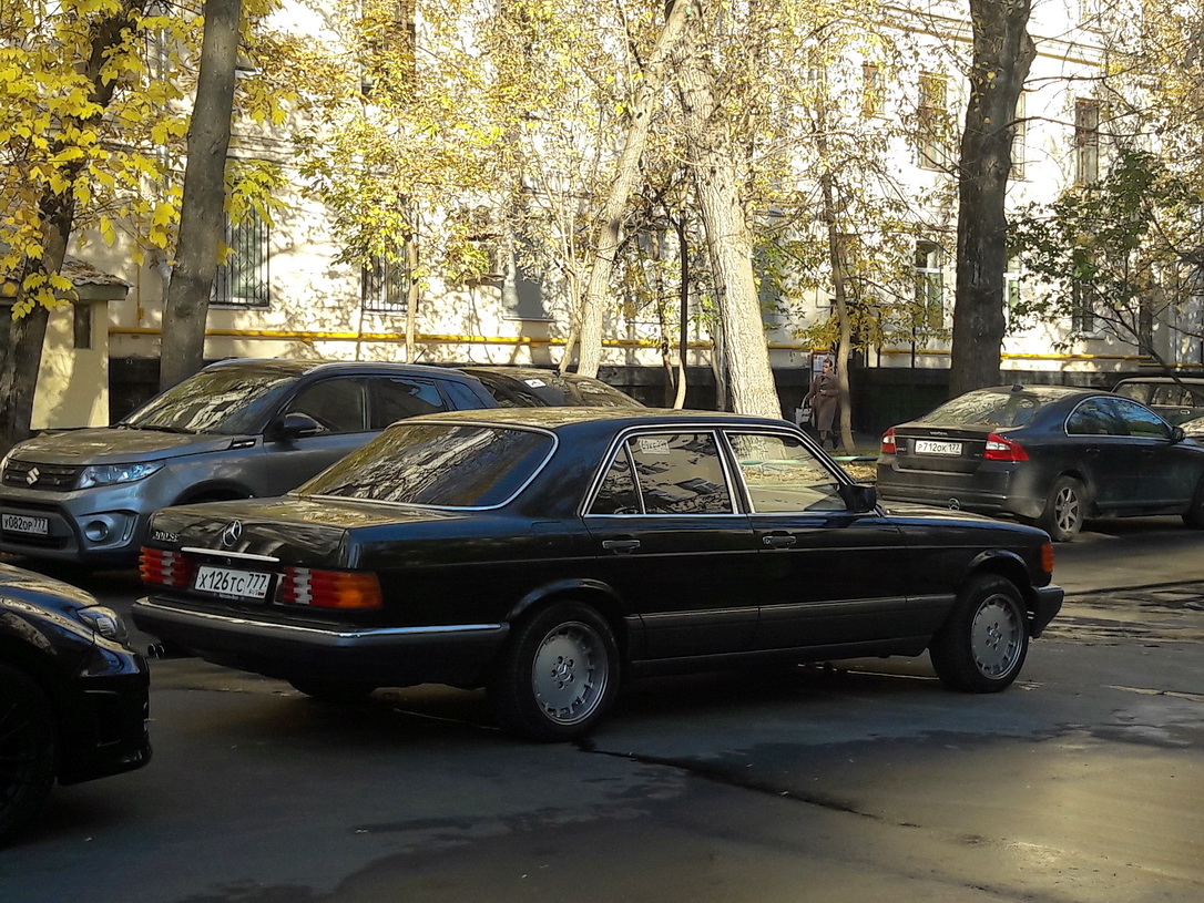 Москва, № Х 126 ТС 777 — Mercedes-Benz (W126) '79-91