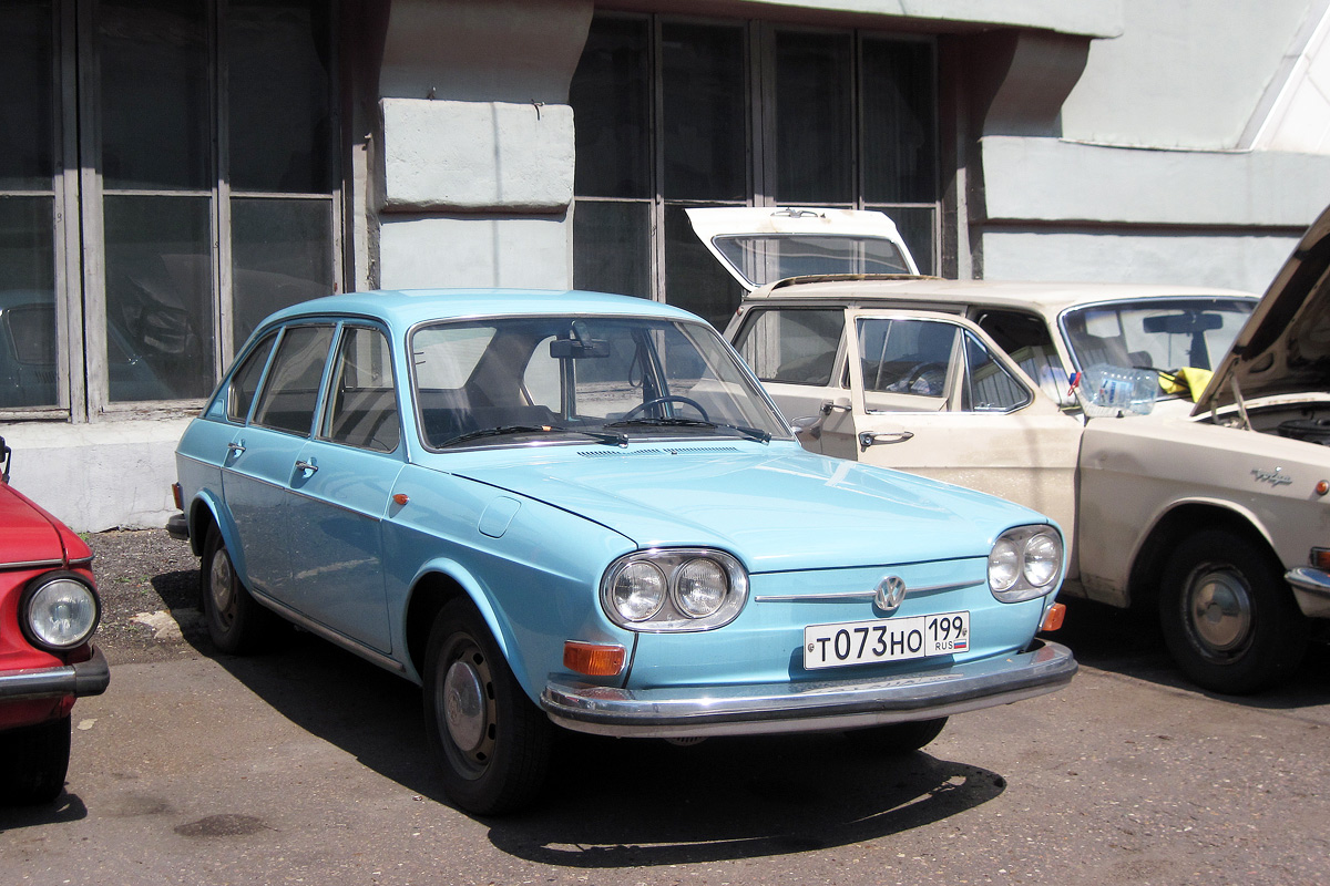 Москва, № Т 073 НО 199 — Volkswagen 411 LE (Typ 4) '69-72
