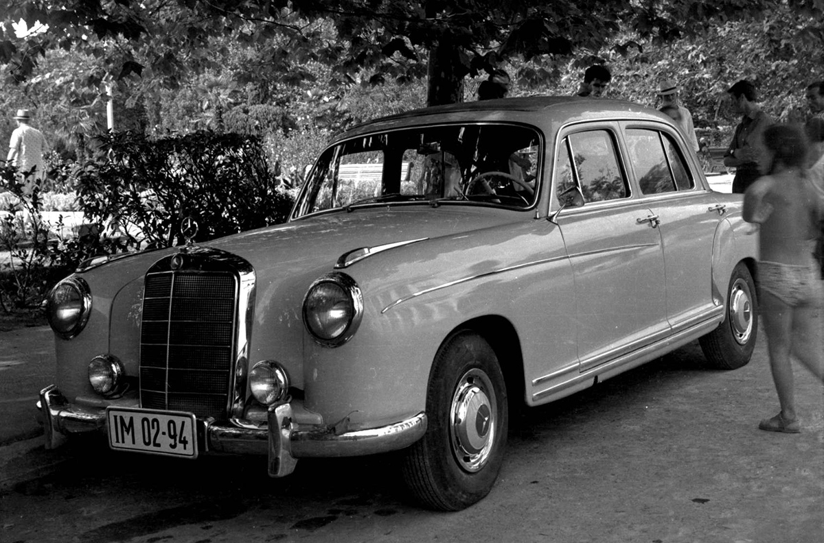 Германия, № IM 02-94 — Mercedes-Benz (W180 II) '56-59; Краснодарский край — Исторические фотографии