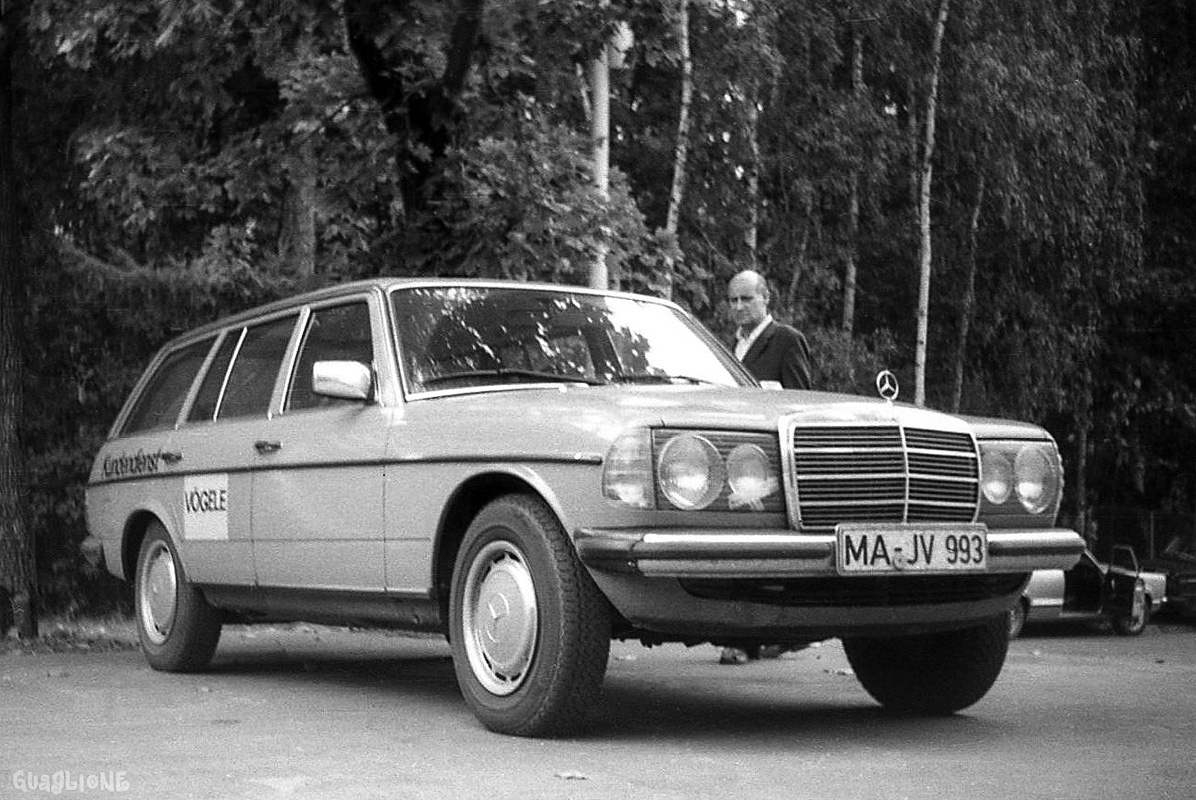 Германия, № MA-JV 993 — Mercedes-Benz (S123) '78-86; Москва — Старые фотографии