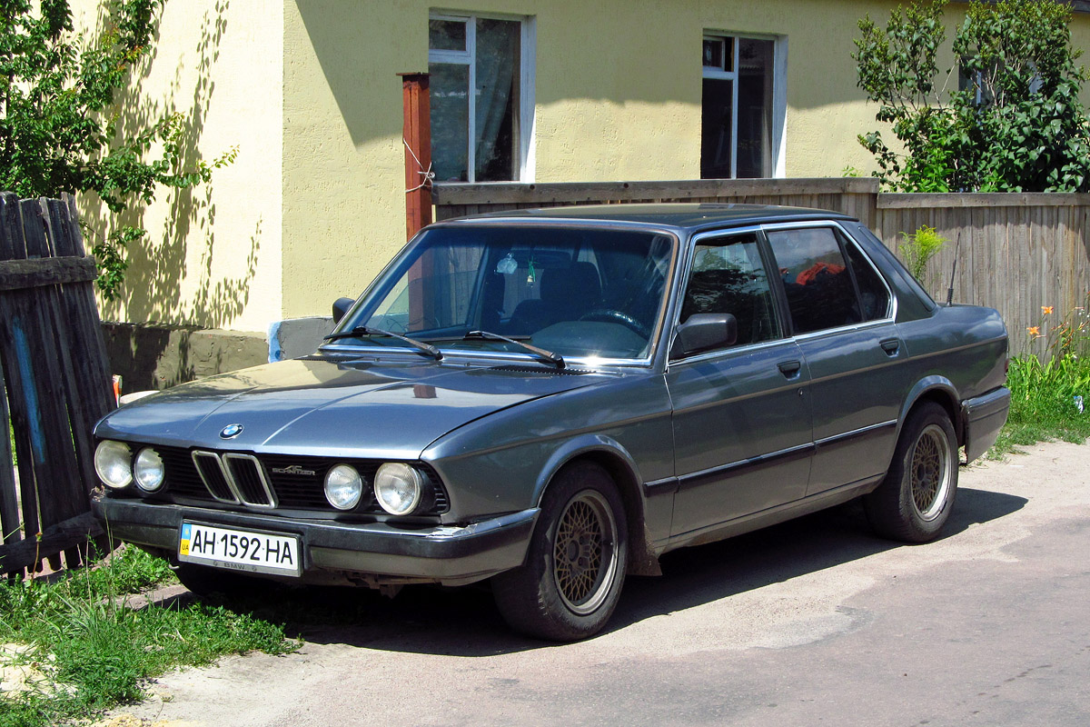 Донецкая область, № АН 1592 НА — BMW 5 Series (E28) '82-88
