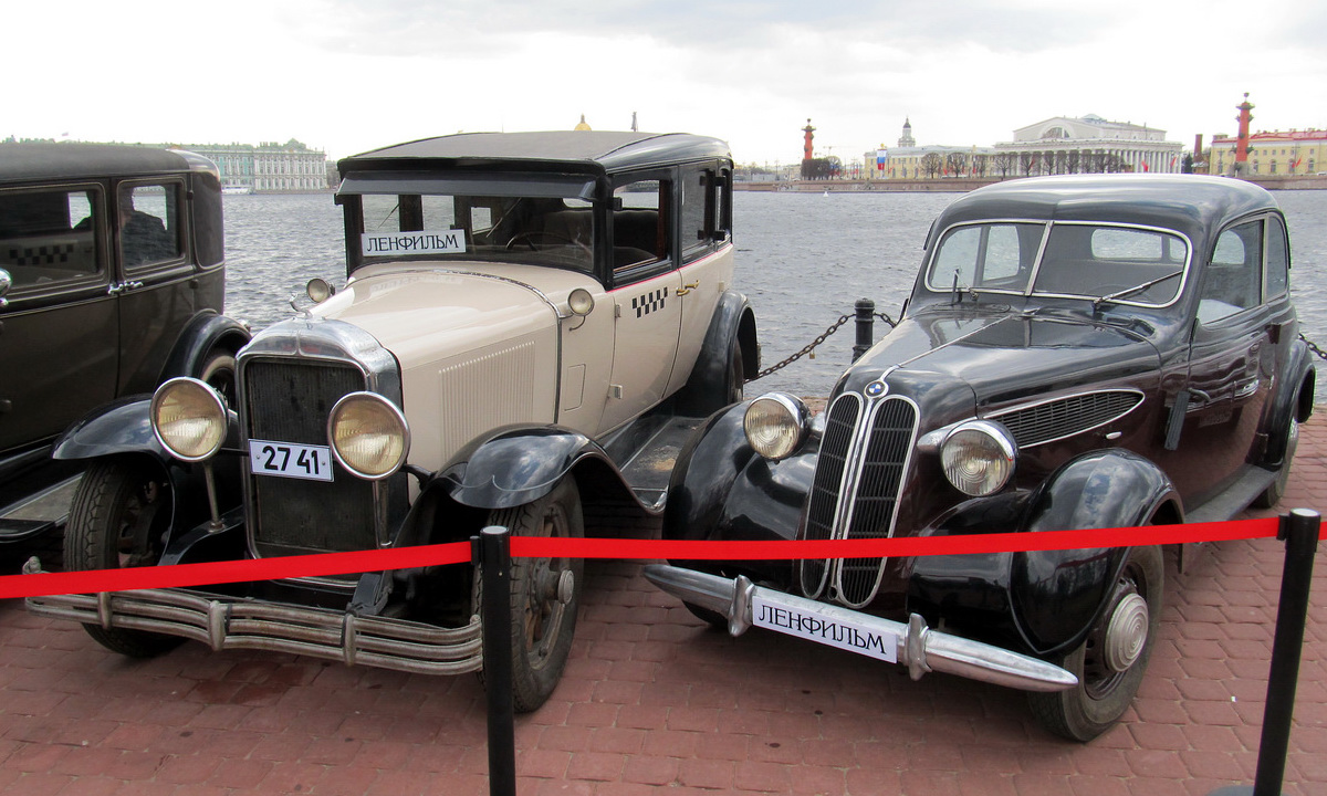 Санкт-Петербург, № 27-41 — Buick Master Six '27; Санкт-Петербург, № (78) Б/Н 0007 — BMW 321 '38-50