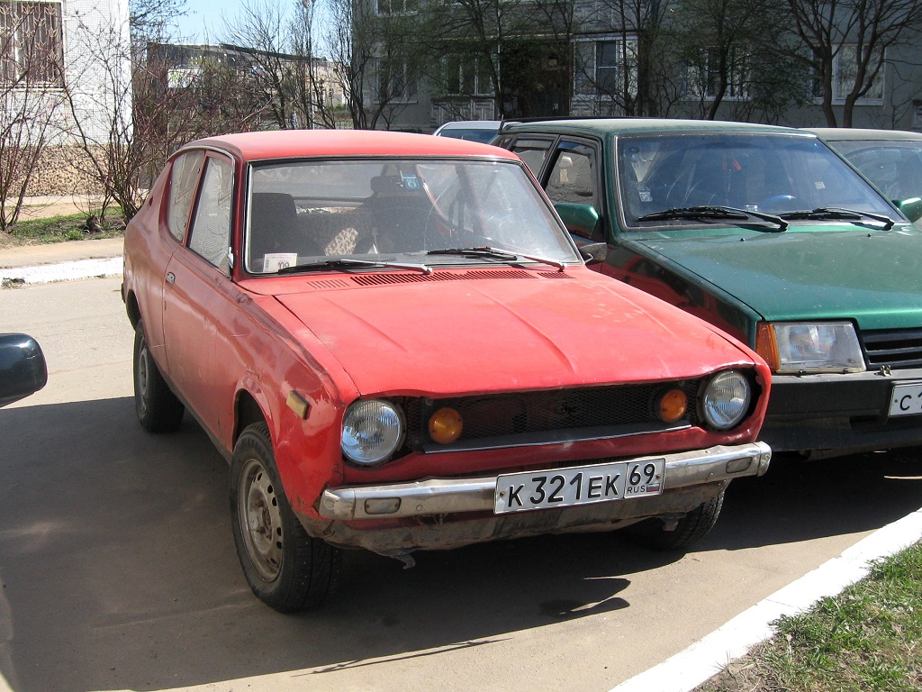 Тверская область, № К 321 ЕК 69 — Datsun 100A '70-74