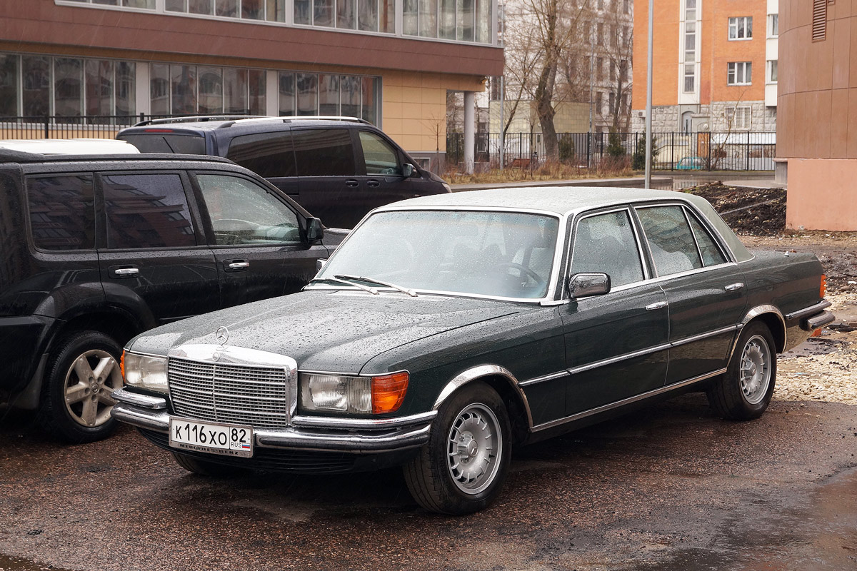 Москва, № К 116 ХО 82 — Mercedes-Benz (W116) '72-80