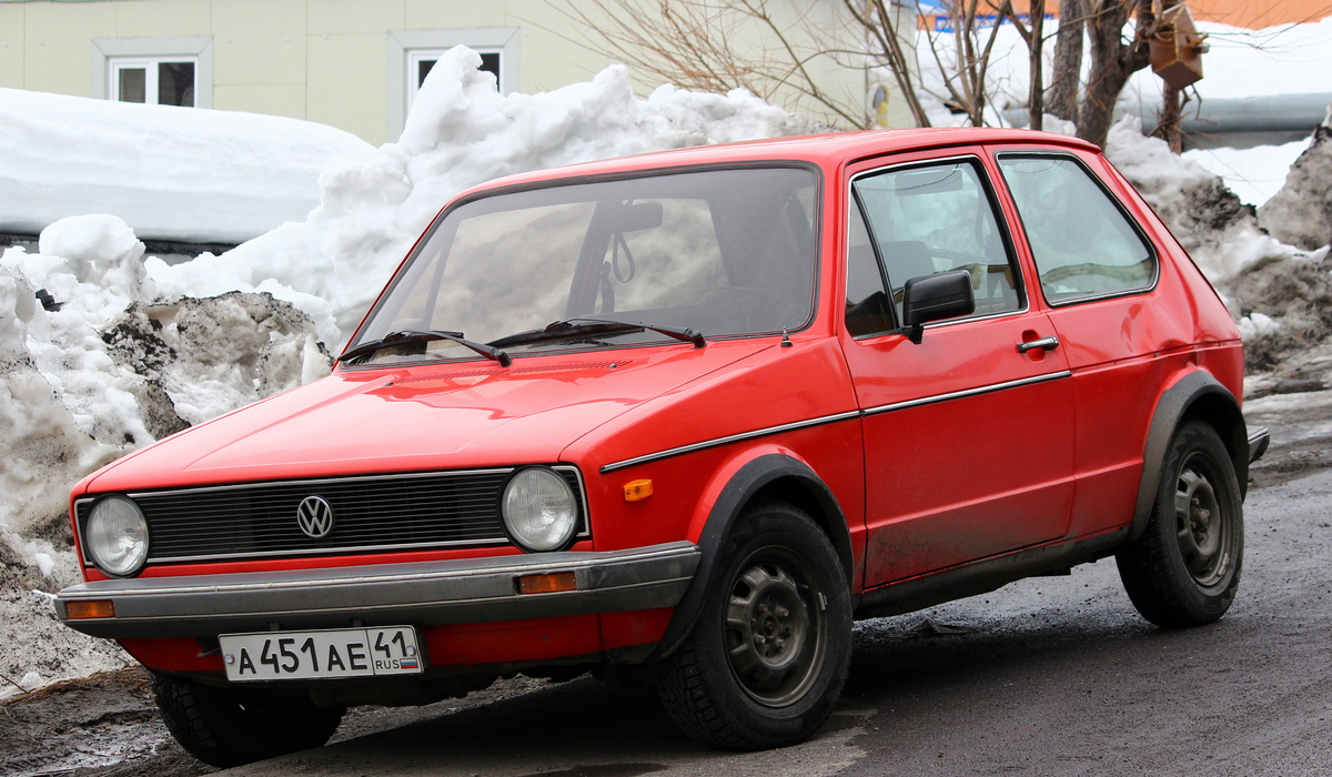 Камчатский край, № А 451 АЕ 41 — Volkswagen Golf (Typ 17) '74-88
