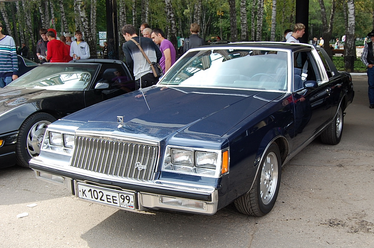Москва, № К 102 ЕЕ 99 — Buick Regal T-Type '83