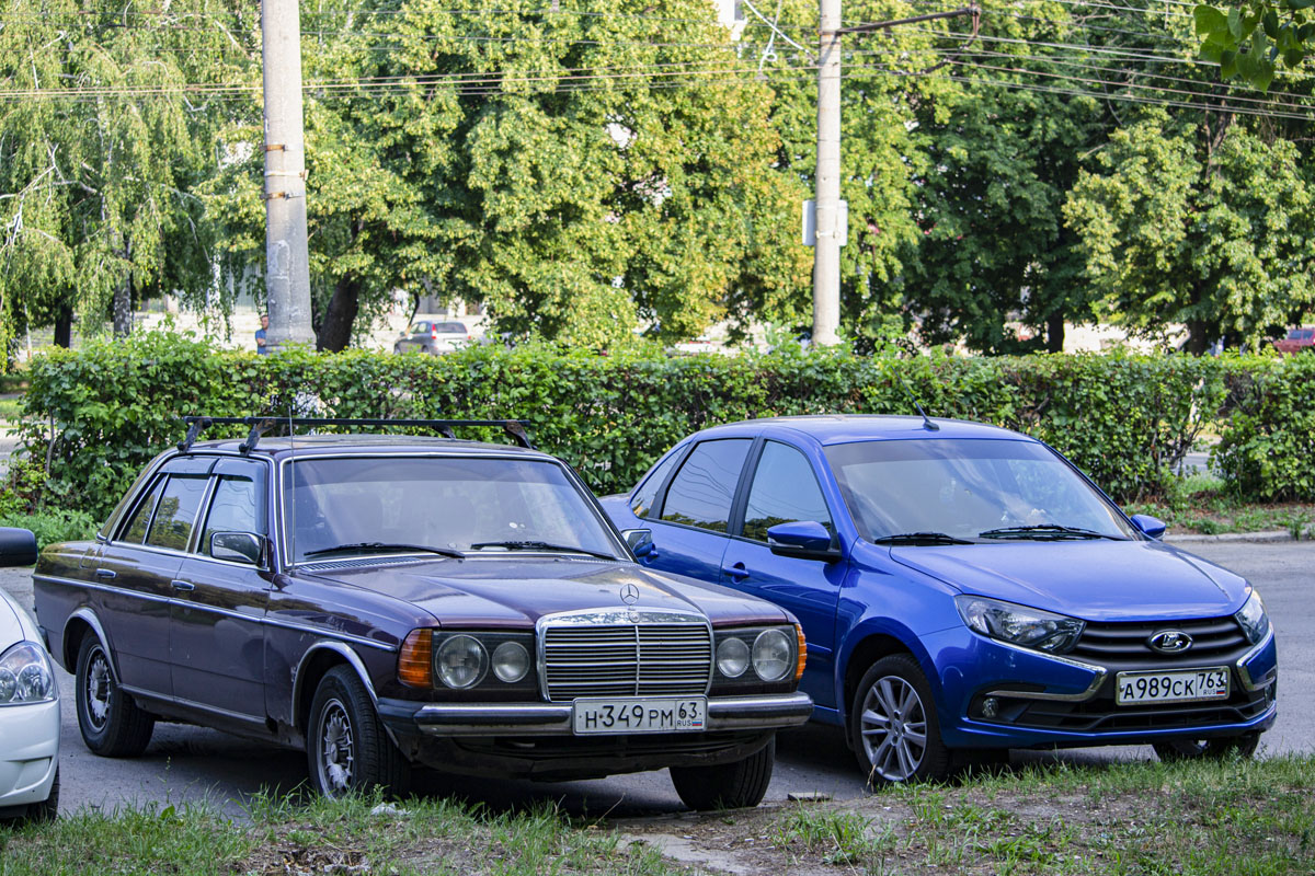 Самарская область, № Н 349 РМ 63 — Mercedes-Benz (W123) '76-86