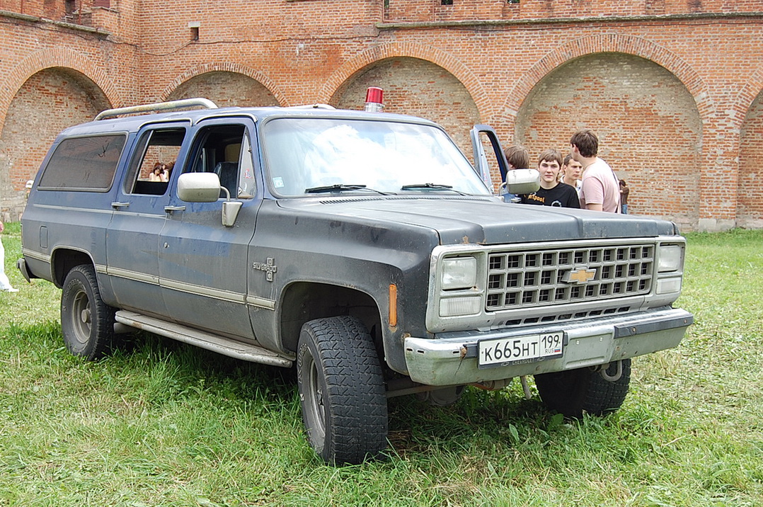 Москва, № К 665 НТ 199 — Chevrolet Suburban (7G) '73-91