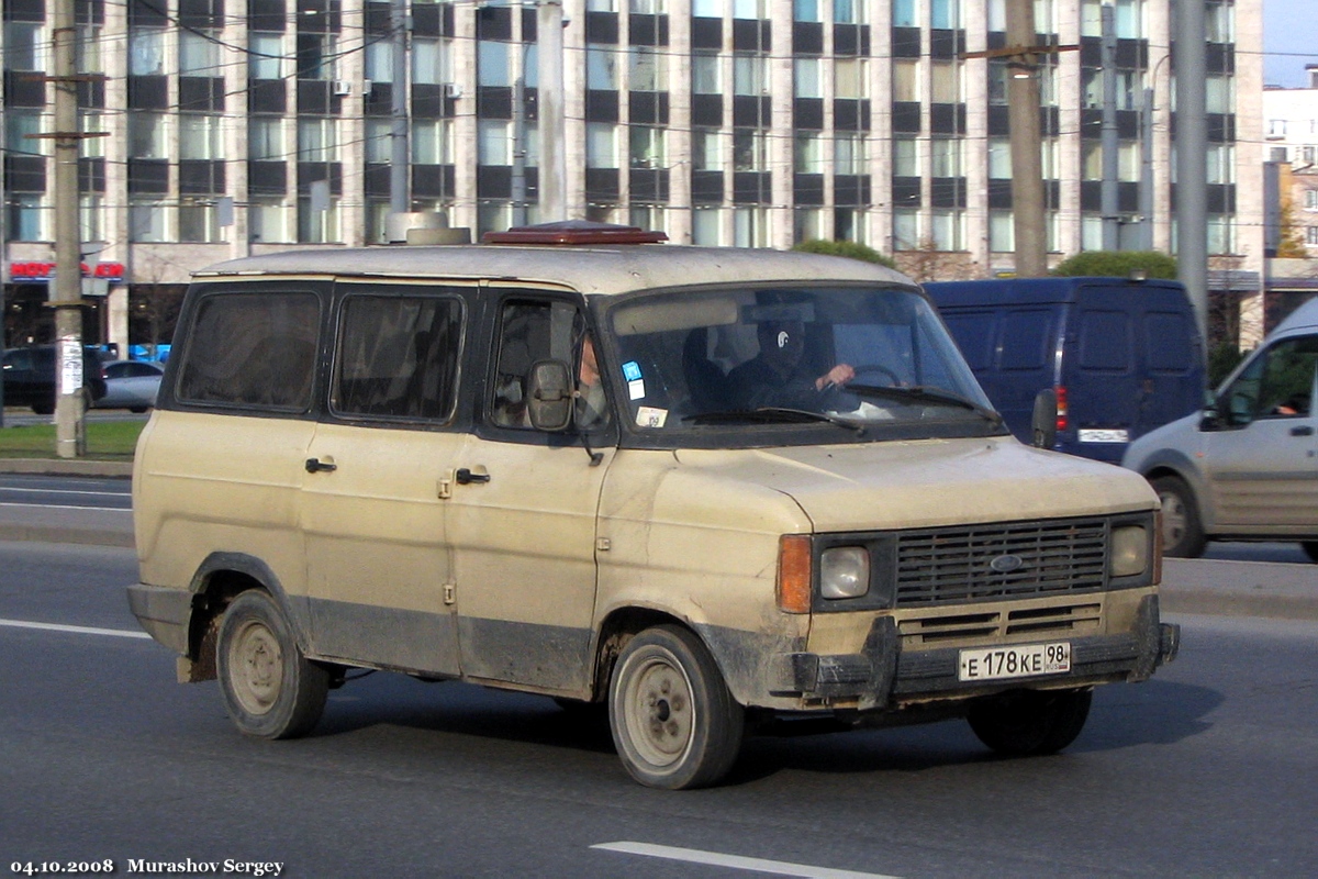 Санкт-Петербург, № Е 178 КЕ 98 — Ford Transit (2G) '78-86
