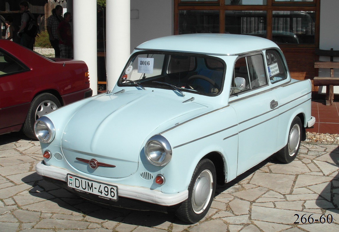 Венгрия, № DUM-496 — Trabant 500 (P50) '57-62; Венгрия — VIII. Nemzetközi Ikarus, Csepel és Veteránjármű Találkozó, Polgár (2015)