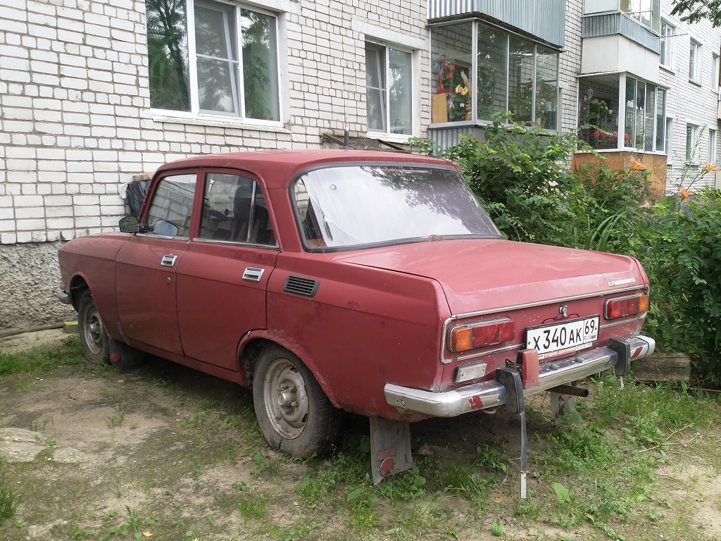 Тверская область, № Х 340 АК 69 — Москвич-2140 '76-88