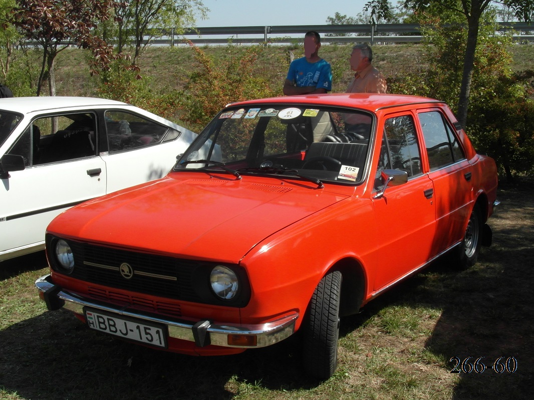 Венгрия, № BBJ-151 — Škoda 105/120/125 '76-90; Венгрия — VIII. Nemzetközi Ikarus, Csepel és Veteránjármű Találkozó, Polgár (2015)