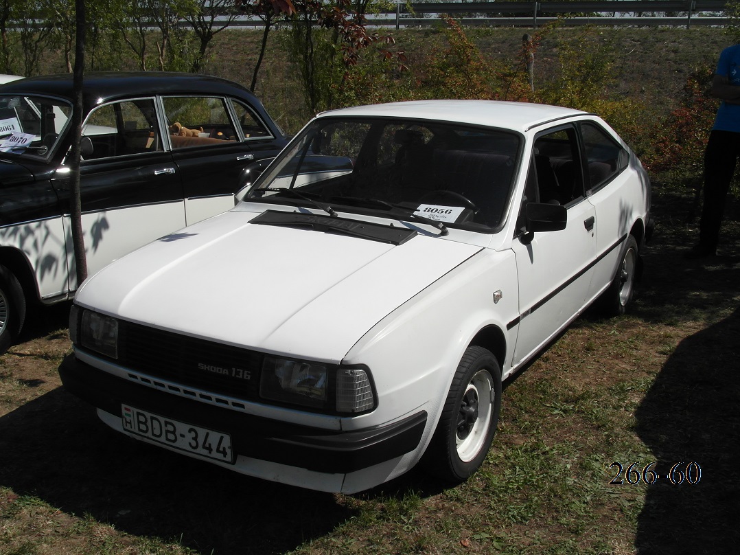 Венгрия, № BDB-344 — Škoda Rapid '84-90; Венгрия — VIII. Nemzetközi Ikarus, Csepel és Veteránjármű Találkozó, Polgár (2015)