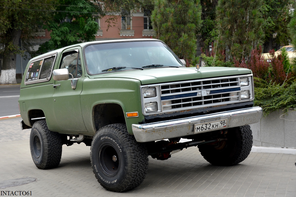 Санкт-Петербург, № М 632 КН 98 — Chevrolet Blazer (2G) '73-91