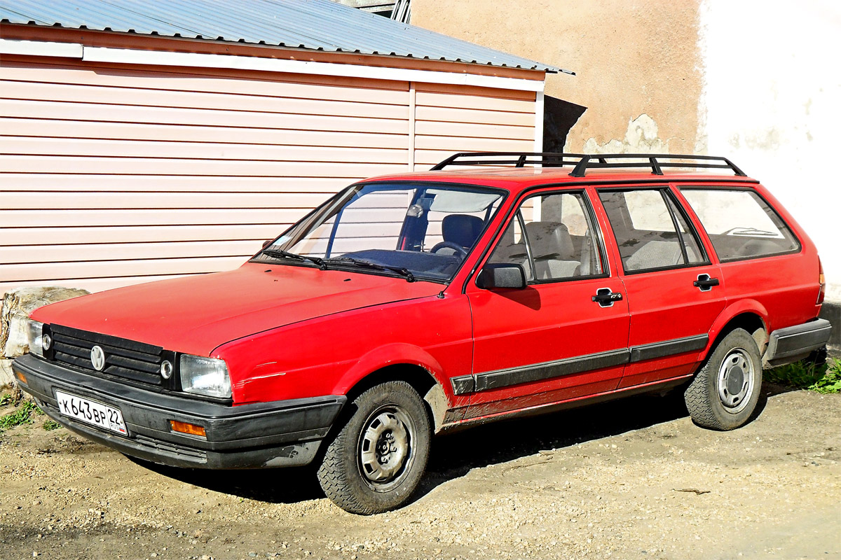Алтайский край, № К 643 ВР 22 — Volkswagen Passat (B2) '80-88