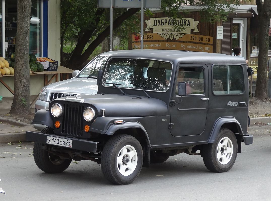 Приморский край, № Х 143 ОВ 25 — SsangYong Korando '69-96