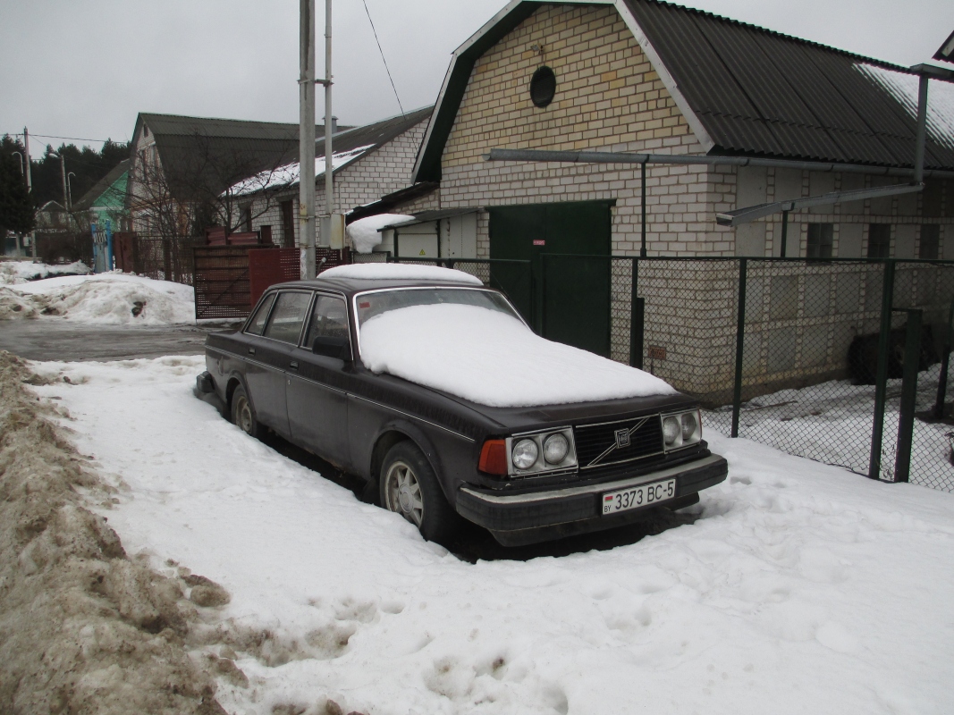 Минская область, № 3373 ВС-5 — Volvo 244 GL '78-79