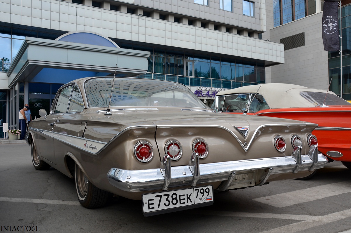 Москва, № Е 738 ЕК 799 — Chevrolet Impala (3G) '61-64