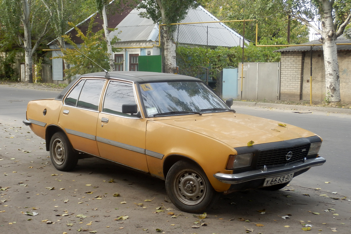 Запорожская область, № У 6663 ЗП — Opel Rekord/Rekord II (D) '72-77