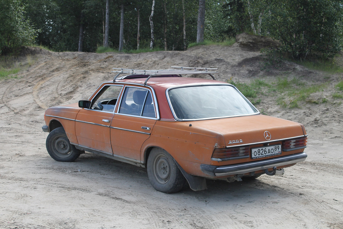 Ямало-Ненецкий автоном.округ, № О 826 АО 89 — Mercedes-Benz (W123) '76-86