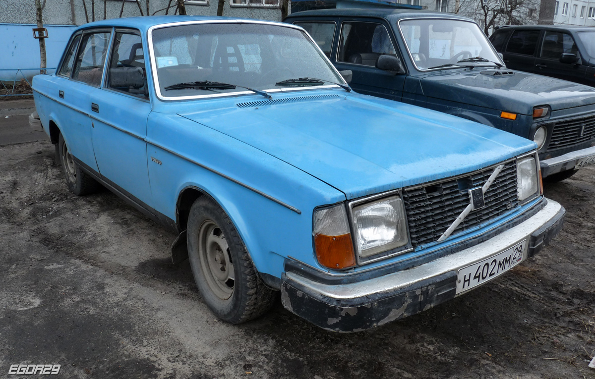 Архангельская область, № Н 402 ММ 29 — Volvo 244 GL '79-81