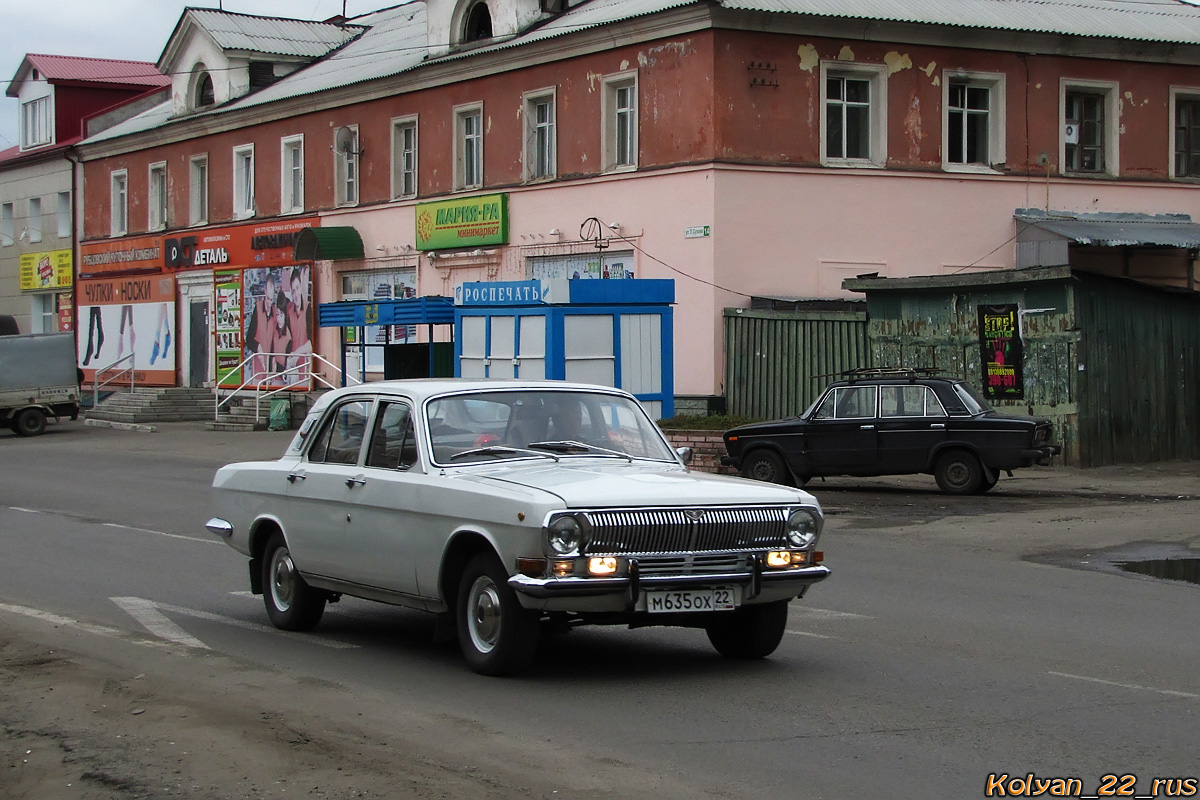 Алтайский край, № М 635 ОХ 22 — ГАЗ-24 Волга '68-86