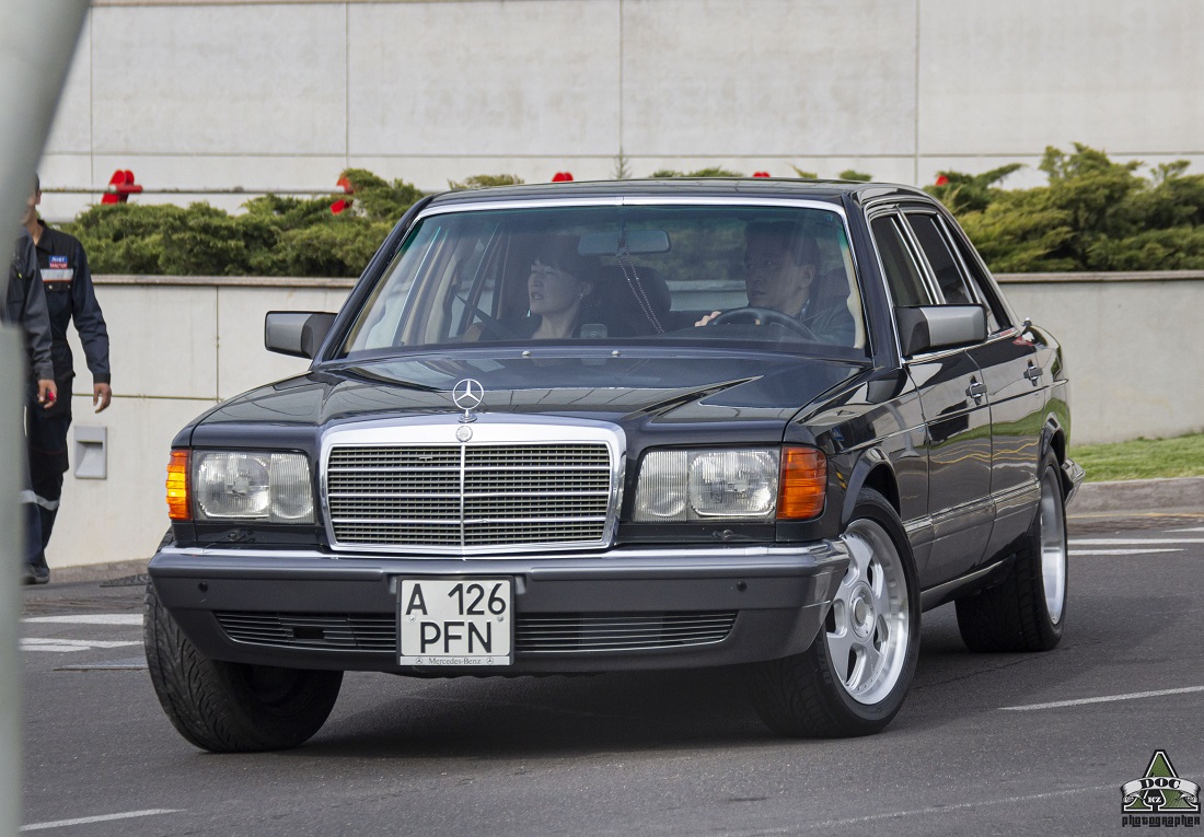 Алматы, № A 126 PFN — Mercedes-Benz (W126) '79-91