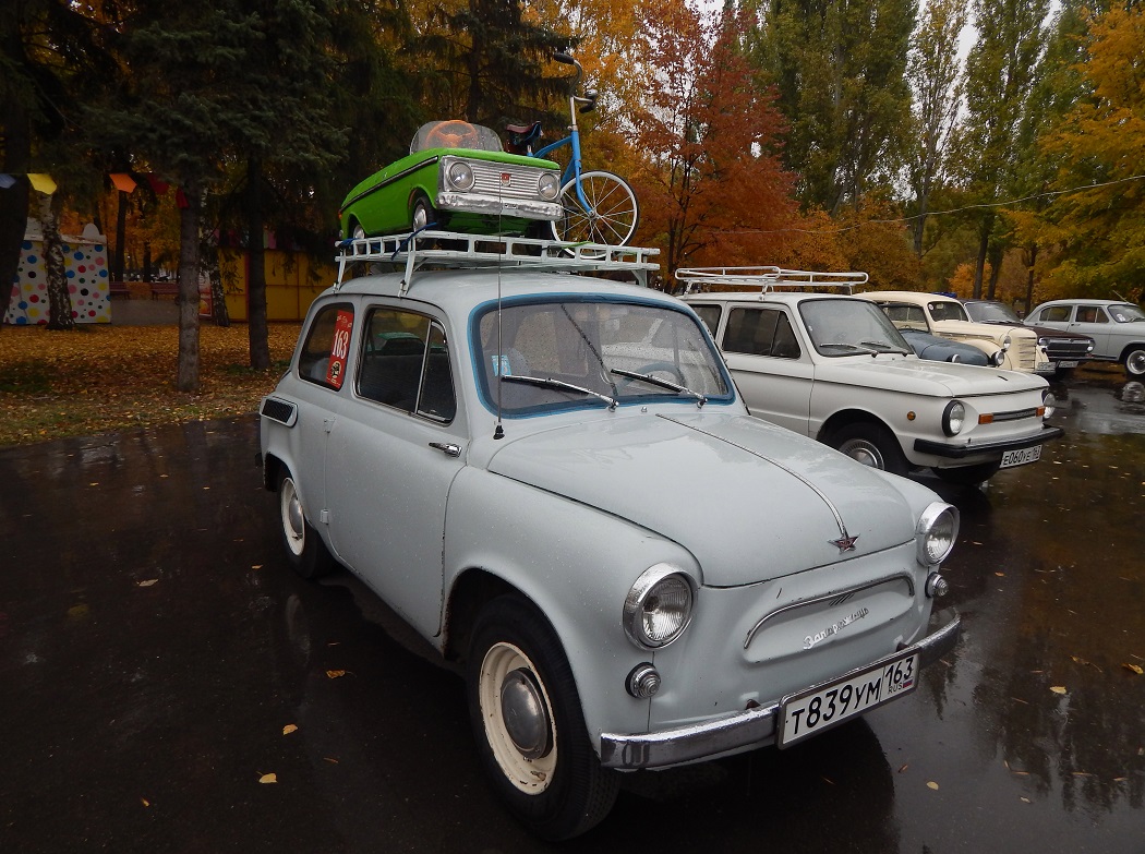 Самарская область, № Т 839 УМ 163 — ЗАЗ-965А Запорожец '62-69; Самарская область — Выставка ретро-автомобилей 14 октября 2017 г.