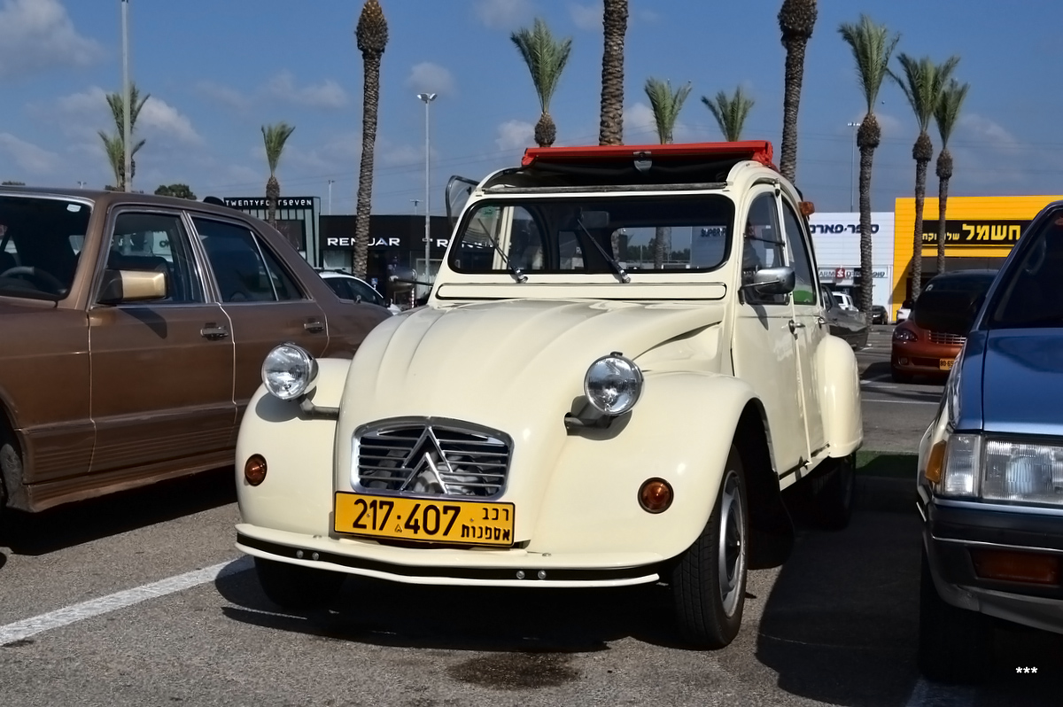Израиль, № 217-407 — Citroën 2CV '49-90
