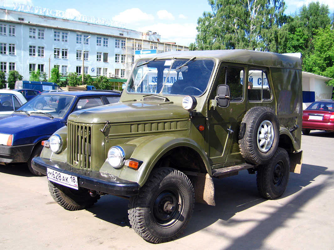 Удмуртия, № М 628 АК 18 — ГАЗ-69А '53-73