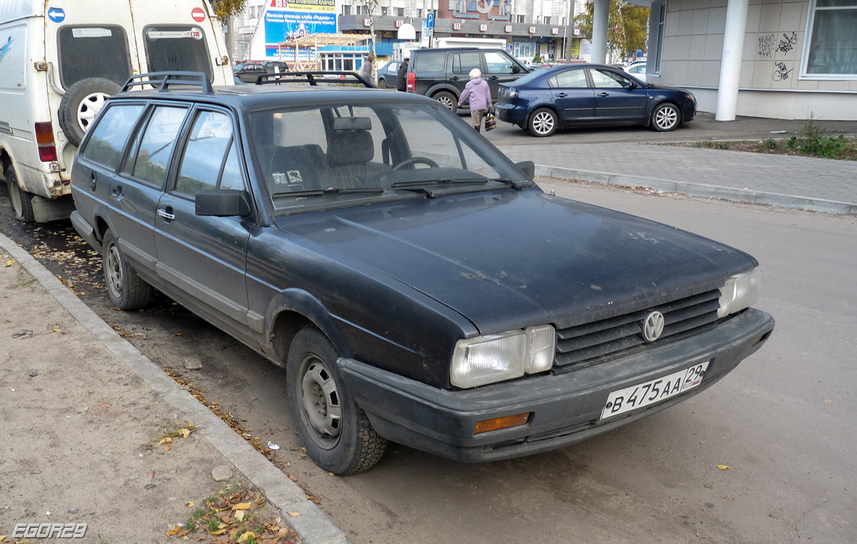Архангельская область, № В 475 АА 29 — Volkswagen Passat (B2) '80-88