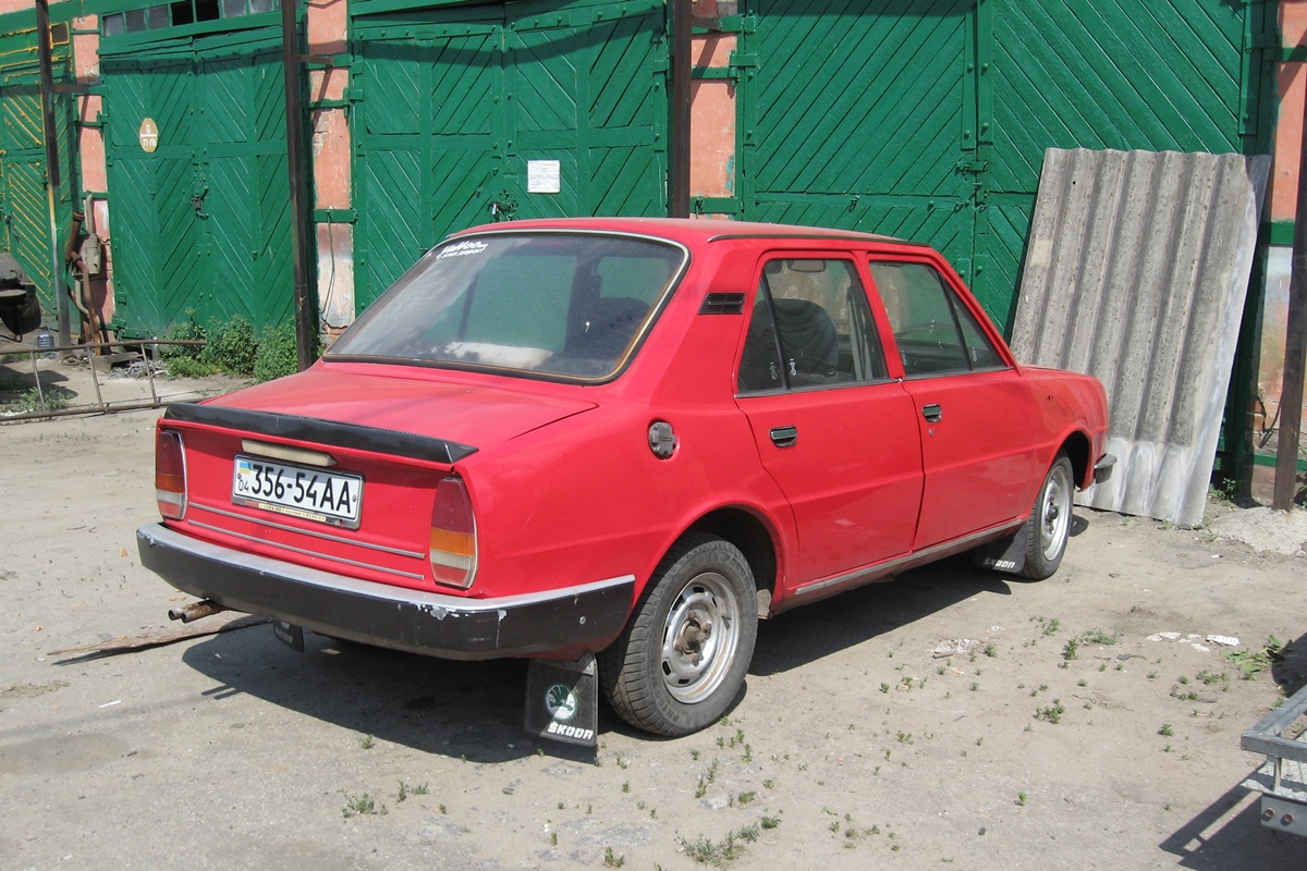 Днепропетровская область, № 356-54 АА — Škoda 105/120/125 '76-90