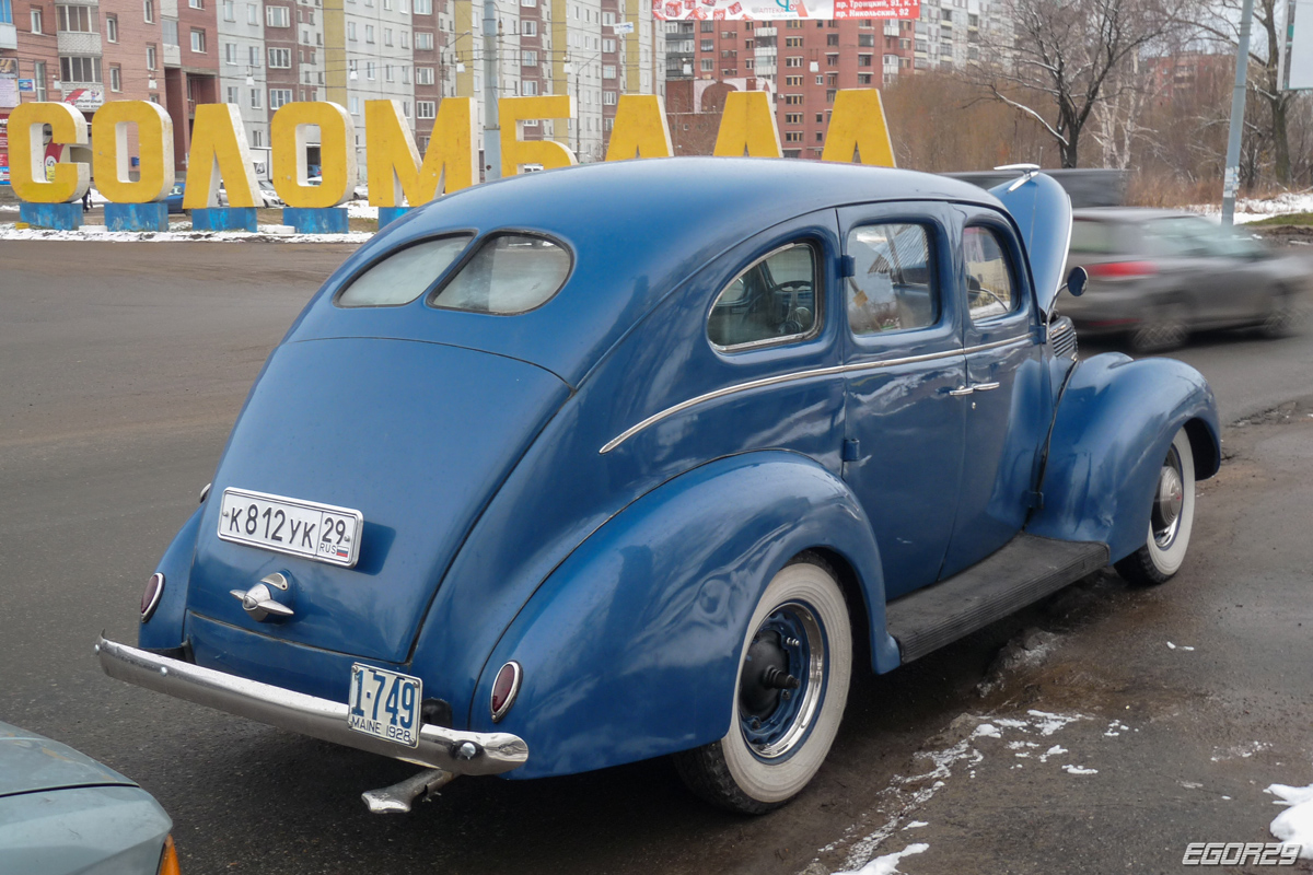 Архангельская область, № К 812 УК 29 — Ford Deluxe '37-40