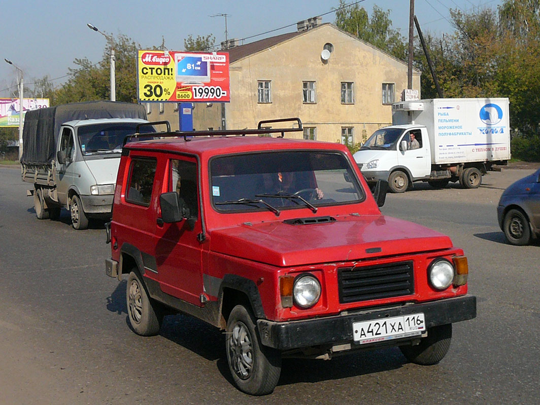 Татарстан, № А 421 ХА 116 — Автокам-2160 '90-99