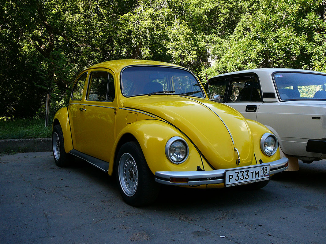 Удмуртия, № Р 333 ТМ 18 — Volkswagen Käfer (общая модель)