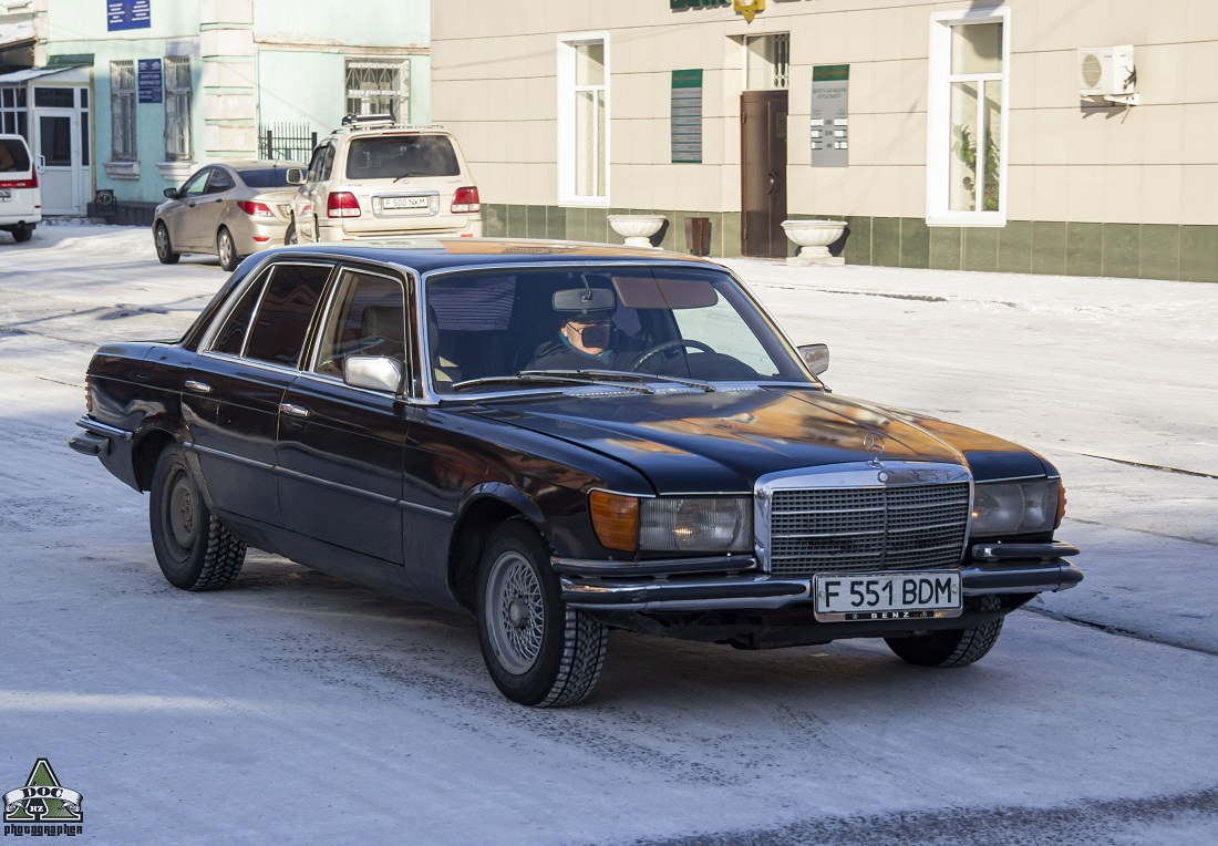 Восточно-Казахстанская область, № F 551 BDM — Mercedes-Benz (W116) '72-80