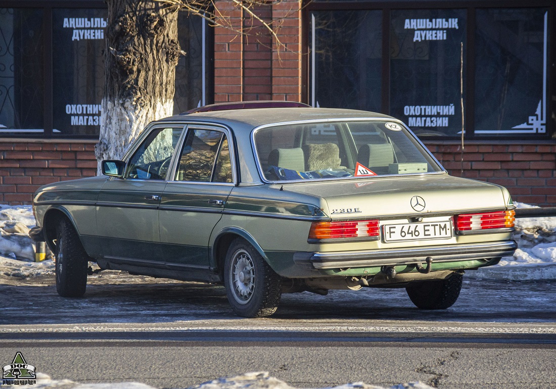 Восточно-Казахстанская область, № F 646 ETM — Mercedes-Benz (W123) '76-86