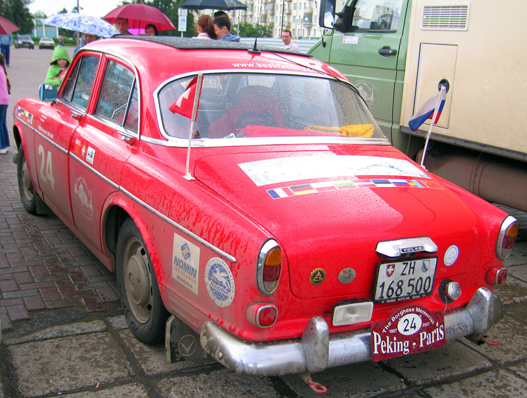 Швейцария, № ZH-168500 — Volvo Amazon (P120/130/220) '56-70; Ралли Пекин — Париж (Удмуртия)