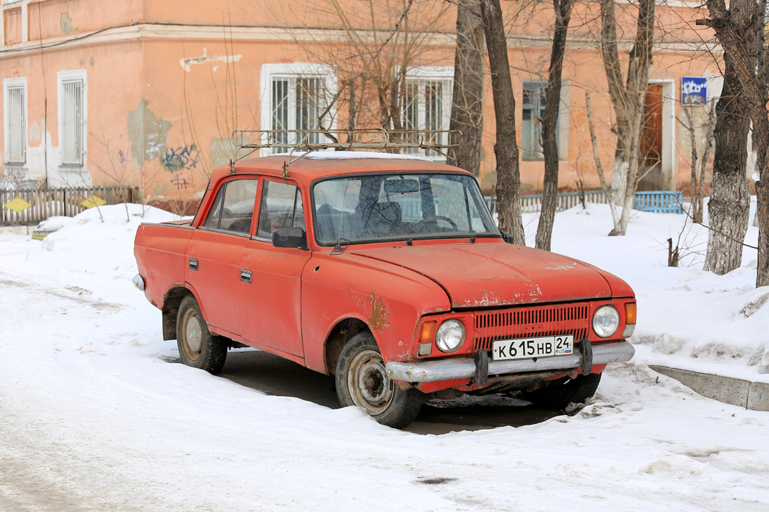 Красноярский край, № К 615 НВ 24 — Москвич-412ИЭ-028 (Иж) '82-97