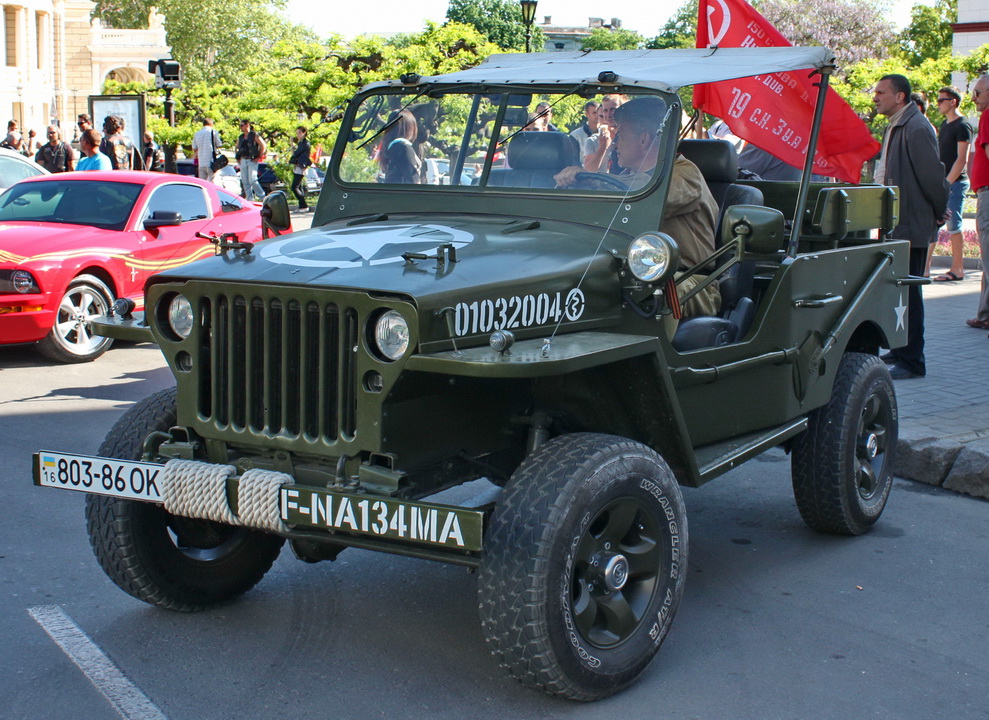 Одесская область, № 803-86 ОК — Willys MB '41-45