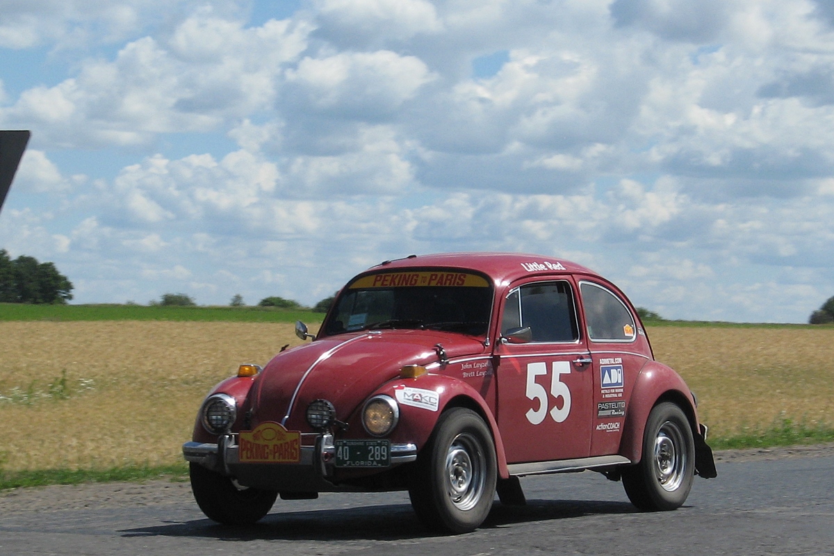 США, № 40-289 — Volkswagen Käfer (общая модель); Ралли Пекин — Париж (Полтавская область)