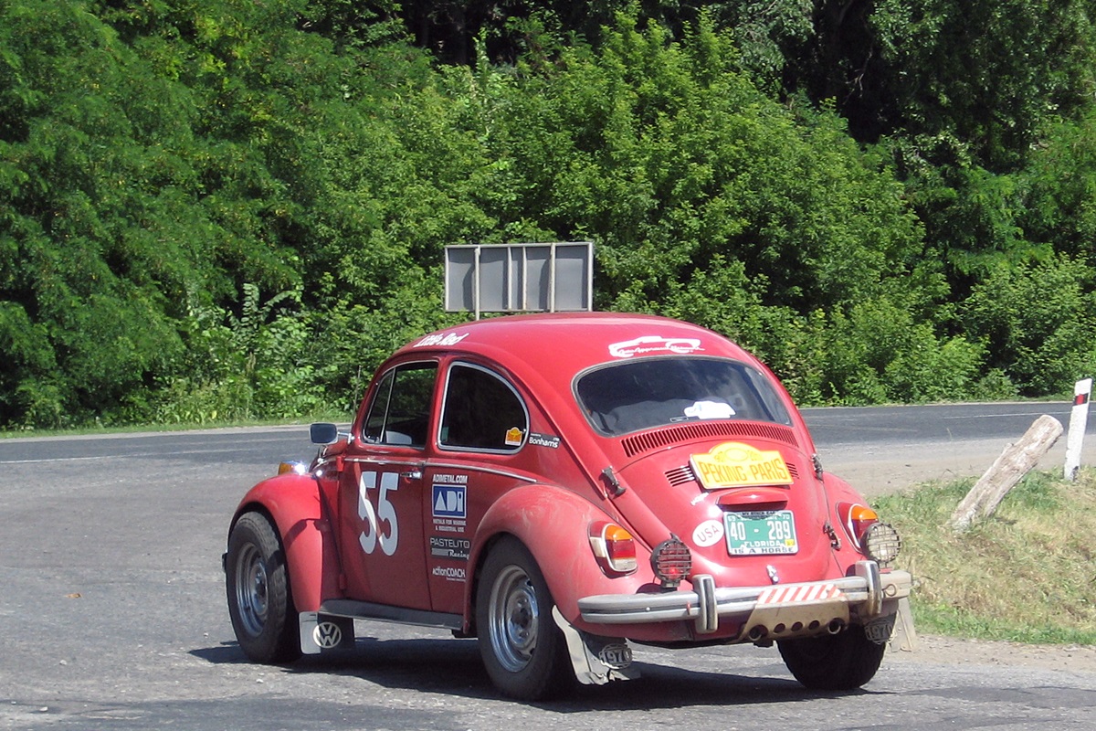 США, № 40-289 — Volkswagen Käfer (общая модель); Ралли Пекин — Париж (Полтавская область)