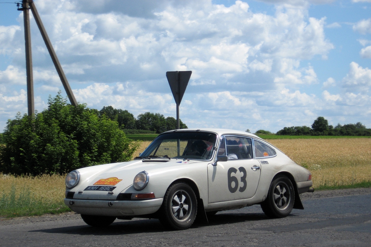 Великобритания, № KNH 168C — Porsche 911 (901) '64-69; Ралли Пекин — Париж (Великобритания)