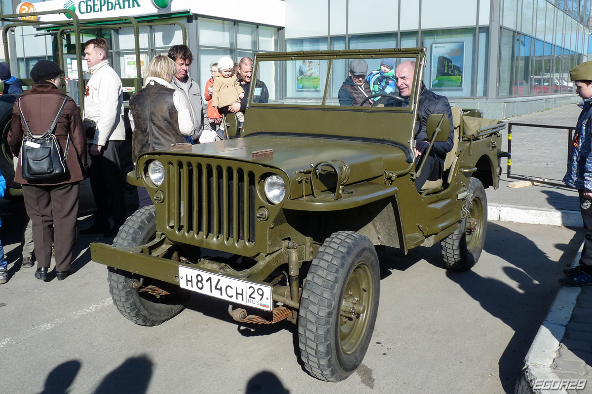 Архангельская область, № Н 814 СН 29 — Willys MB '41-45