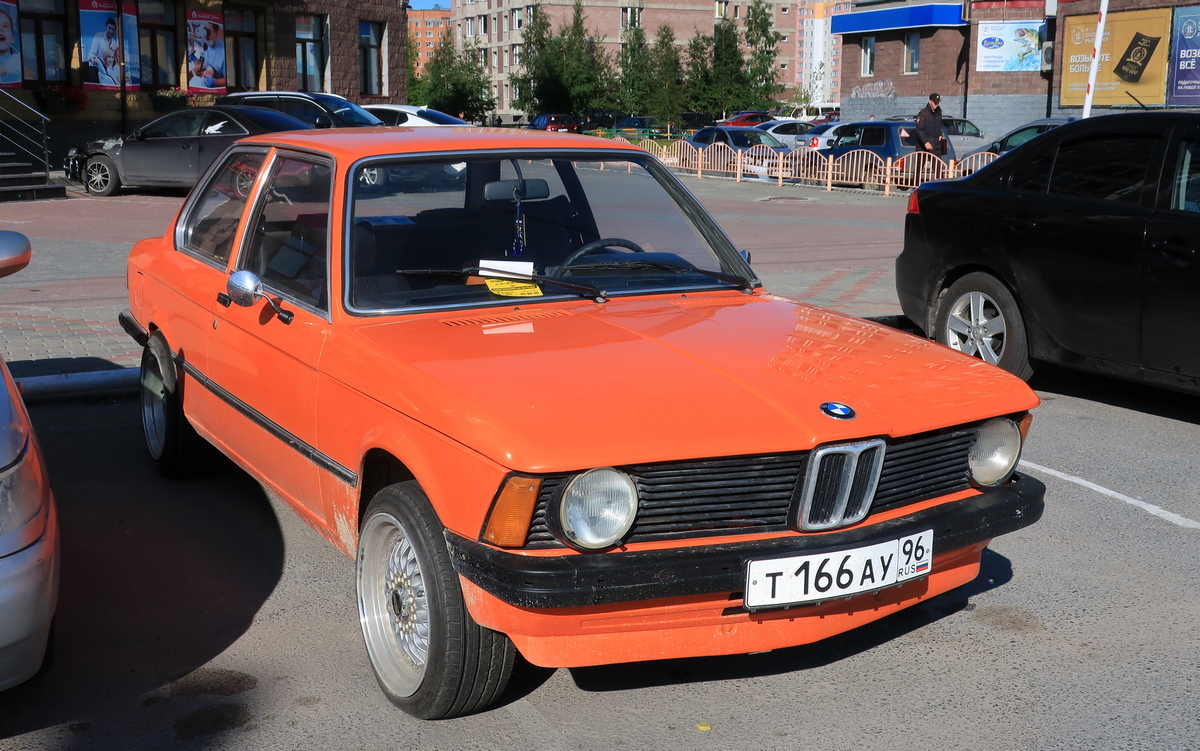Свердловская область, № Т 166 АУ 96 — BMW 3 Series (E21) '75-82