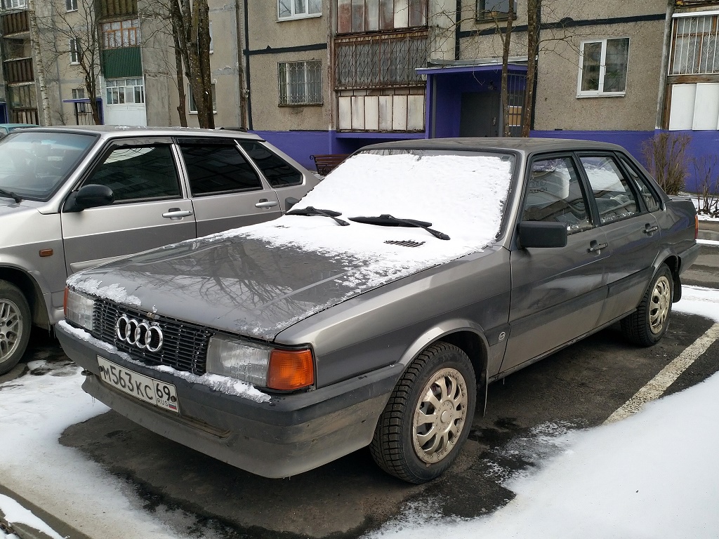 Тверская область, № М 563 КС 69 — Audi 80 (B2) '78-86