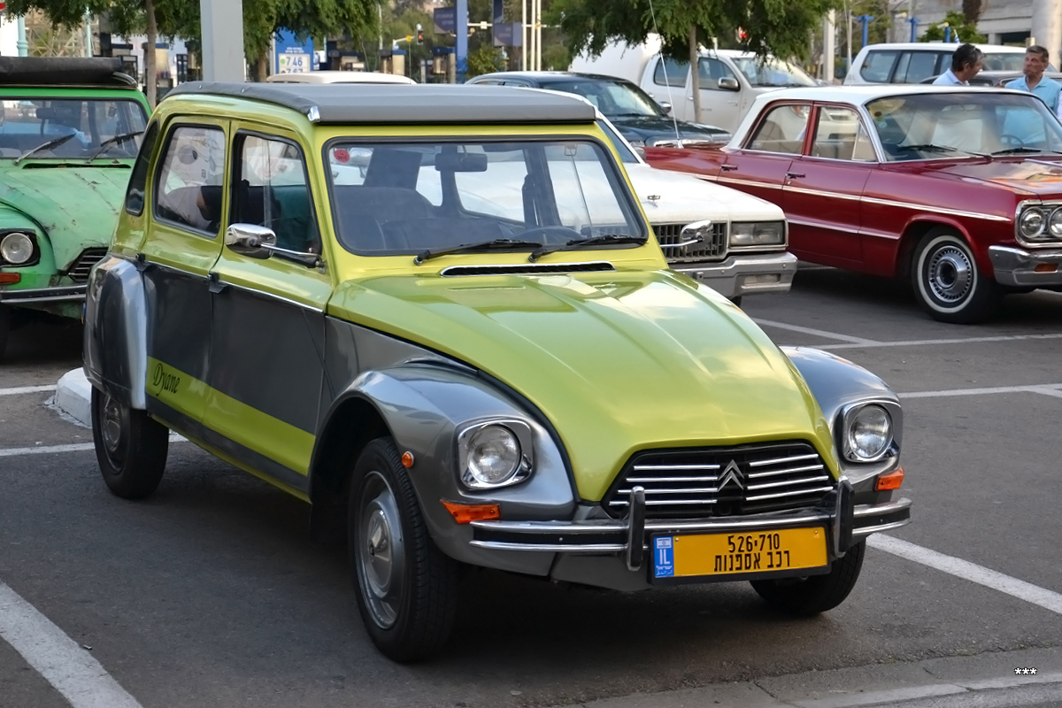 Израиль, № 526-710 — Citroën Dyane '67-84