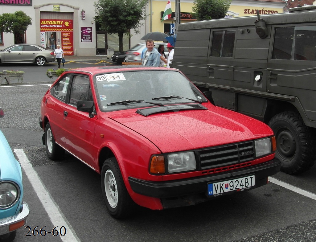 Словакия, № VK-924BT — Škoda Rapid '84-90
