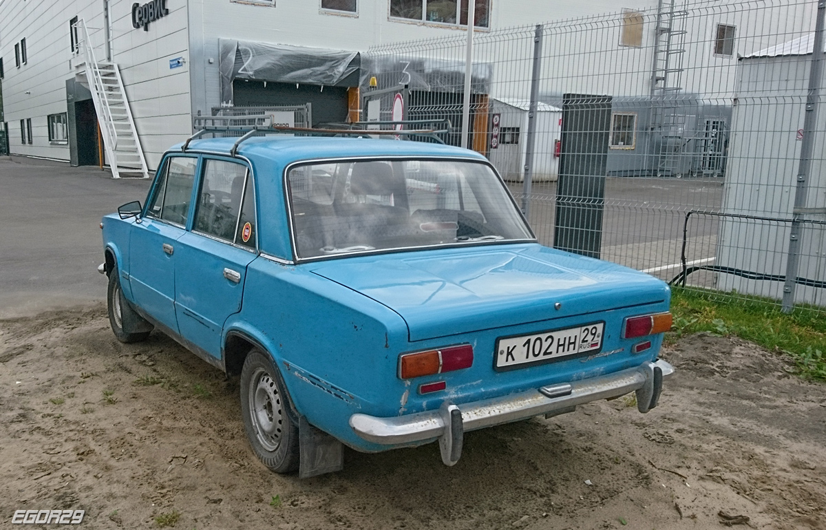 Архангельская область, № К 102 НН 29 — ВАЗ-2101 '70-83